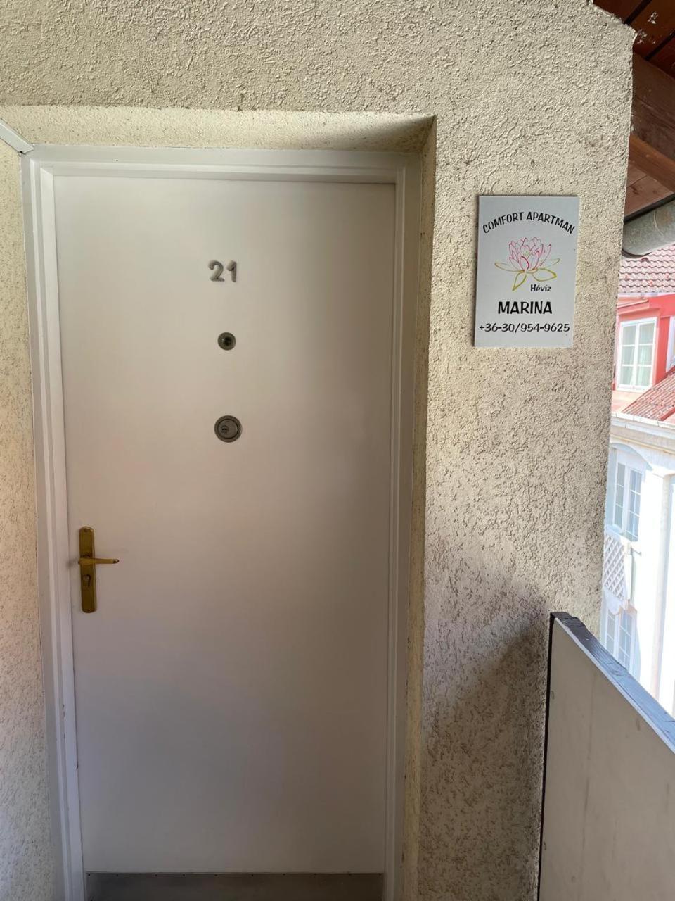 Comfort Apartman Marina Хевиз Экстерьер фото